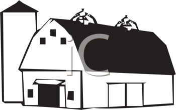 Farm Buildings Clipart