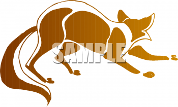 Royalty Free Fox Clip art, Dog Clipart