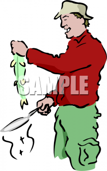 Royalty Free Fisherman Clip art, People Clipart