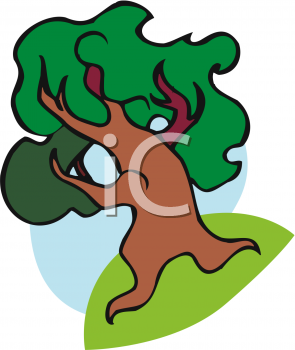 Grass and Tree Clipart