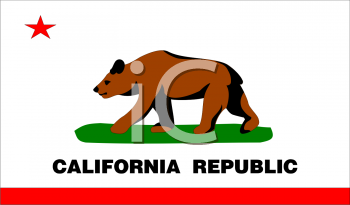 California+state+flag+bear