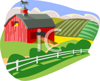 Farm Buildings Clipart