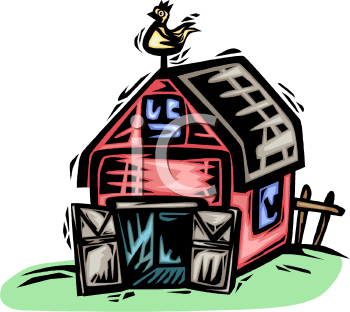 Farm Buildings Clipart