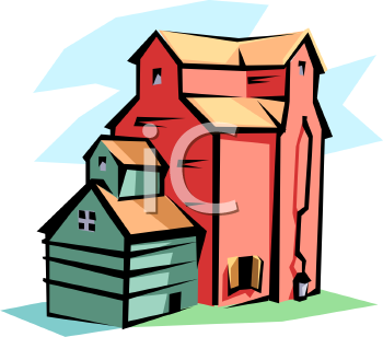 Farm Buildings Clipart