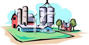 Farm Buildings Clipart