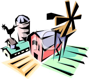 Farm Buildings Clipart