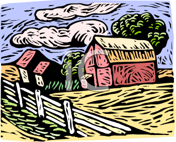 Farm Buildings Clipart