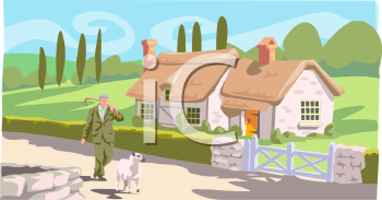 Farm Buildings Clipart