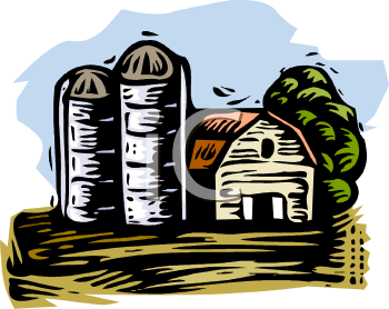 Farm Buildings Clipart