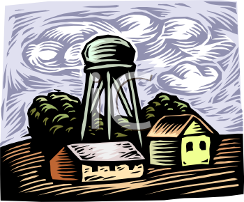 Farm Buildings Clipart