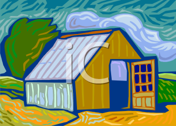 Farm Buildings Clipart