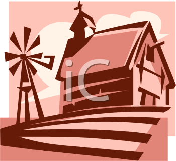 Farm Buildings Clipart