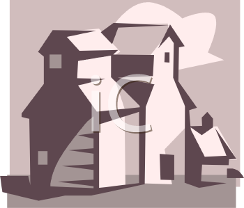 Farm Buildings Clipart