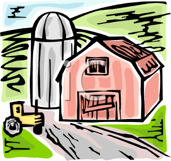 Farm Buildings Clipart