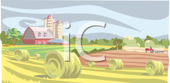 Farm Buildings Clipart