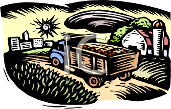 Farm Buildings Clipart