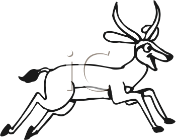 Antelope Clipart