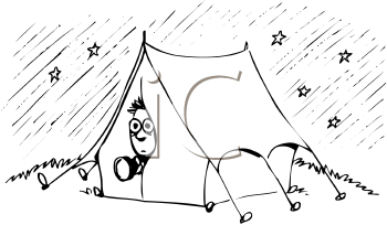 tent camping with kids on Home > Clipart > Cartoons > Cartoon ... 7189 of 16481