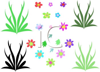 Grass and Tree Clipart