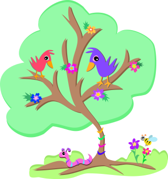 Grass and Tree Clipart