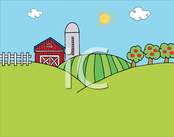 Farm Buildings Clipart