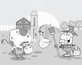 Farm Buildings Clipart