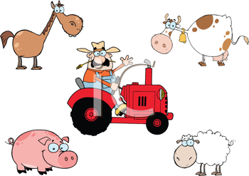 Farm Buildings Clipart