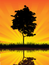 Grass and Tree Clipart