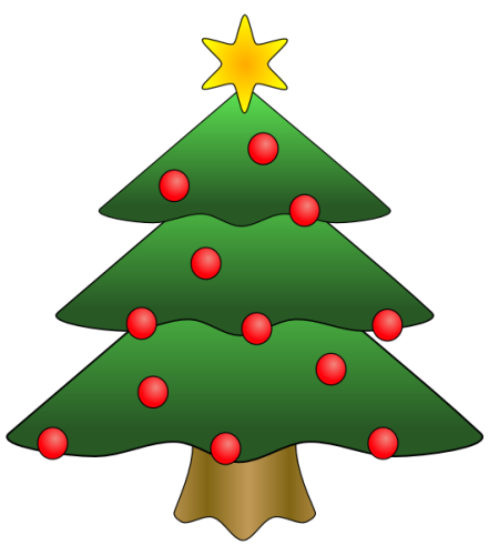 Free Christmas Tree Clipart