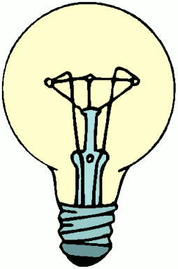 Free Lightbulb Clipart
