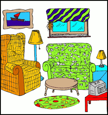 Free Living Room Clipart